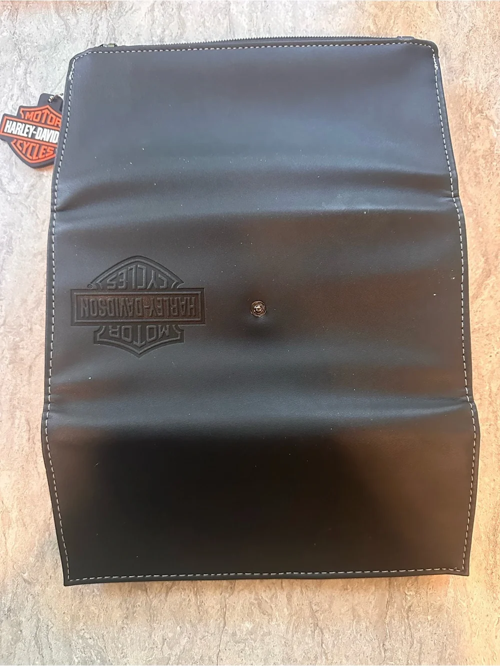 Harley-Davidson Black Men's Long Wallet